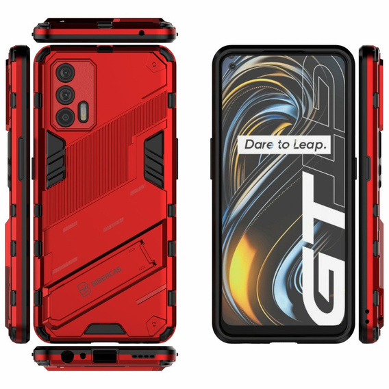 Чохол для Realme GT 5G, Military kickstand, м'яти