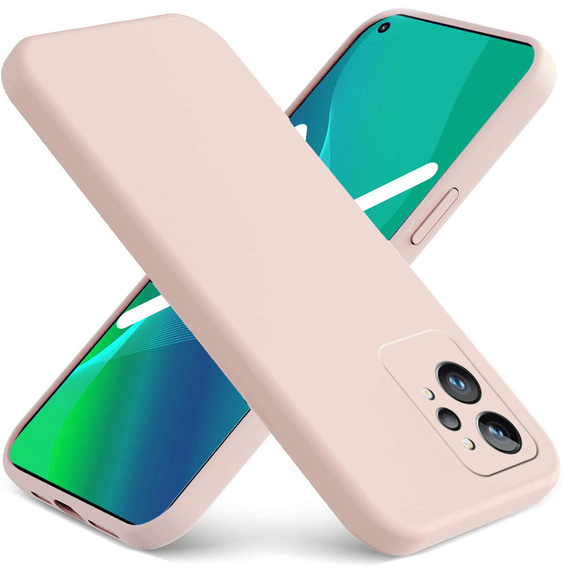 Чoхол до Realme GT2 Pro, Silicone Lite, рожевий
