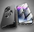 Чехол для iPhone 14, Dual Glass, для Magsafe, чёрный