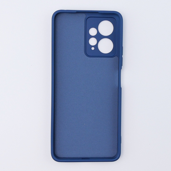 Чехол до Xiaomi Redmi Note 12 4G, Silicone Lite, темно-синий