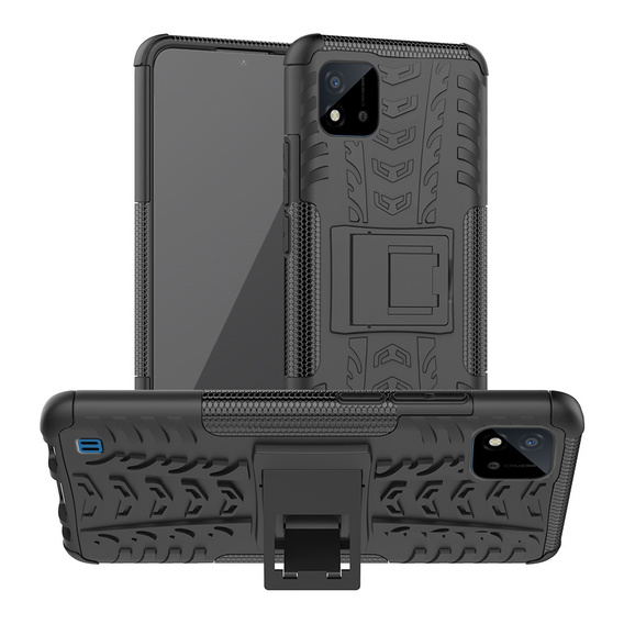 Чoхол до Realme C11 (2021), Tire Armor, чорний