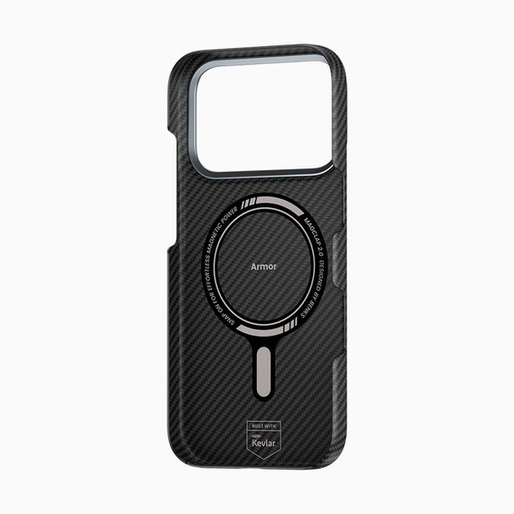 Чехол BENKS Kevlar Armor Air Carbon Fiber 600D A070 to MagSafe для iPhone 17 Pro Max