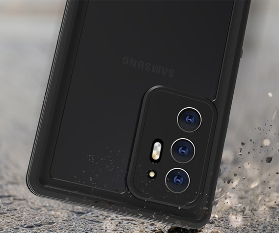 Водонепроникний чохол IP68 для Samsung Galaxy Note 20 Ultra, Redpepper, чорний