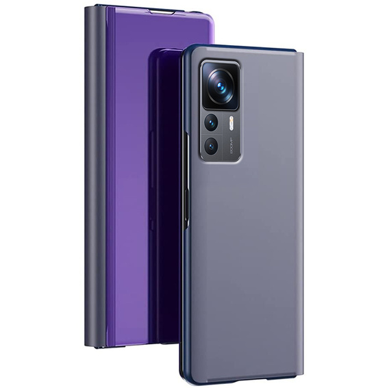 Чoхол до Xiaomi 12T / 12T Pro, Clear View, фіолетовий