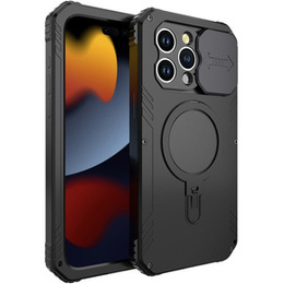 Чехол для iPhone 15, DefenderMag, черный
