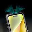 Водонепроникний чохол IP68 для iPhone 15, SHELLBOX MagSafe, чорний