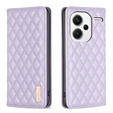 Откидной чехол для Xiaomi Redmi Note 13 Pro+, Wallet, BINFEN COLOR, фиолетовый