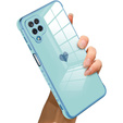 Чехол до Samsung Galaxy A12 / M12 / A12 2021, Electro heart, синий