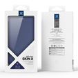 Чехол Dux Ducis до Samsung Galaxy S25 Edge, Skin X Pro, MagSafe, темно-синий