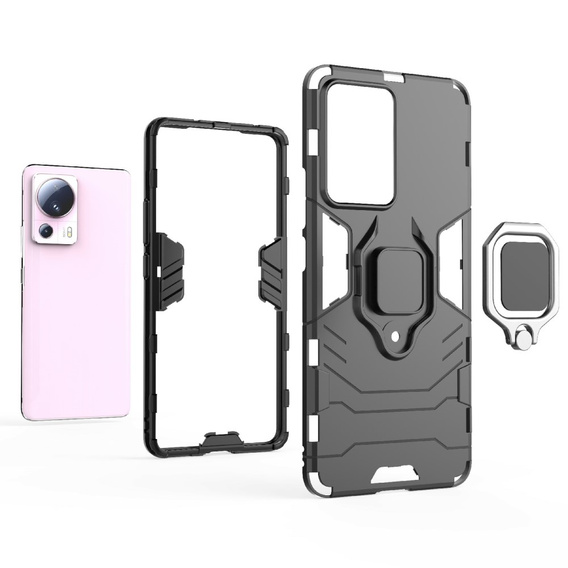 Чoхол до Xiaomi 13 Lite, Kickstand Ring, чорний