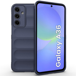 Чехол до Samsung Galaxy A36, Gaming Shockproof, темно-синий