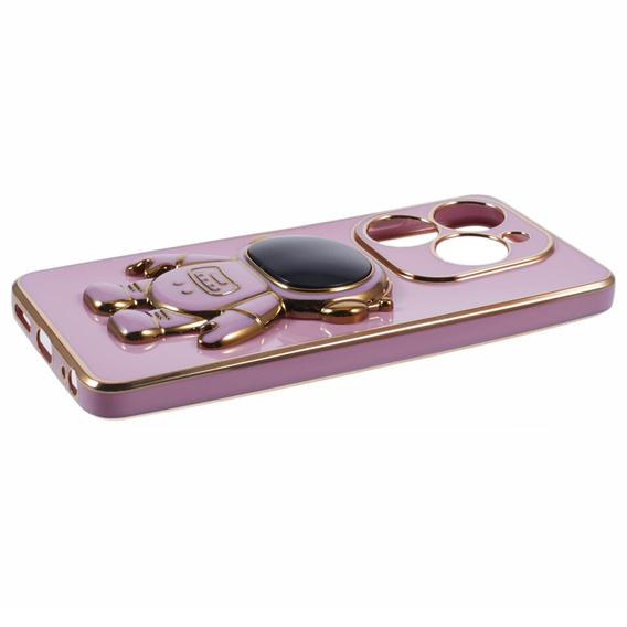 Чехол до Infinix Hot 40i, Astronaut, фиолетовый