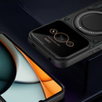 Броньований чохол для Xiaomi Redmi A3, Magnetic Ring, чорний