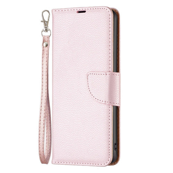 Чохол-книжка для Samsung Galaxy A54 5G, Wallet Litchi Magnet, рожевий rose gold