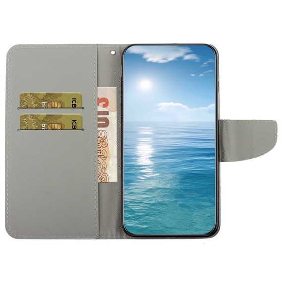 Чохол-книжка для Xiaomi Redmi 13C / Poco C65, Wallet, Bowknot, м'яти