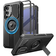 Броньований чохол для Samsung Galaxy S24 FE, Dexnor Full Body (Two Frames), чорний