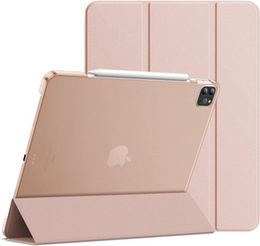 Чохол для iPad Pro 12.9" 2022/2021/2020 (6/5/4 gen.), Smart Pencil, зі слотом для стилуса, рожевий