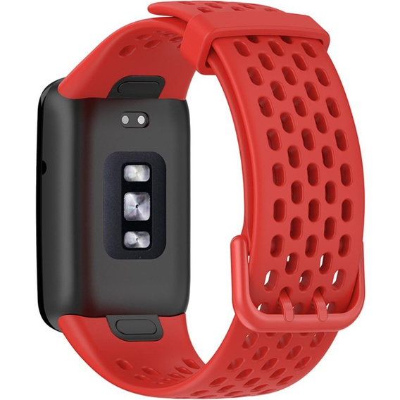 Силиконовый ремешок для Xiaomi Mi Band 7 Pro, Red