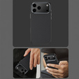 Чехол BENKS Kevlar Armor PRO Carbon Fiber 600D A070 для MagSafe с активной кнопкой для iPhone 17 Pro Max