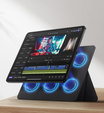 Чехол-клавиатура Dracool для iPad Air 11" 2024 (6 gen.) / Air 10.9" 2022/2020 (5/4 gen.) / Pro 11" 2022/2021/2020/2018 (4/3/2/1 gen.), чёрный