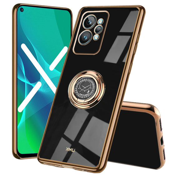 Чoхол до Realme GT2 Pro, Electro Ring, чорний