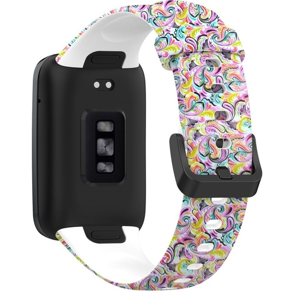 Силиконовый ремешок для Xiaomi Mi Band 7 Pro, Colorful Patterns