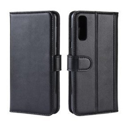 Чохол-книжка для Samsung Galaxy A50 / A30s, Leather Flexi Book, чорний