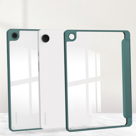 Чехол для Samsung Galaxy Tab A9+, Smartcase Hybrid, с местом для стилуса, зелёный