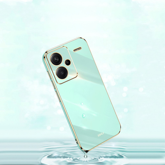 Чохол для Xiaomi Redmi Note 13 Pro+, Glamour CamShield, зелений