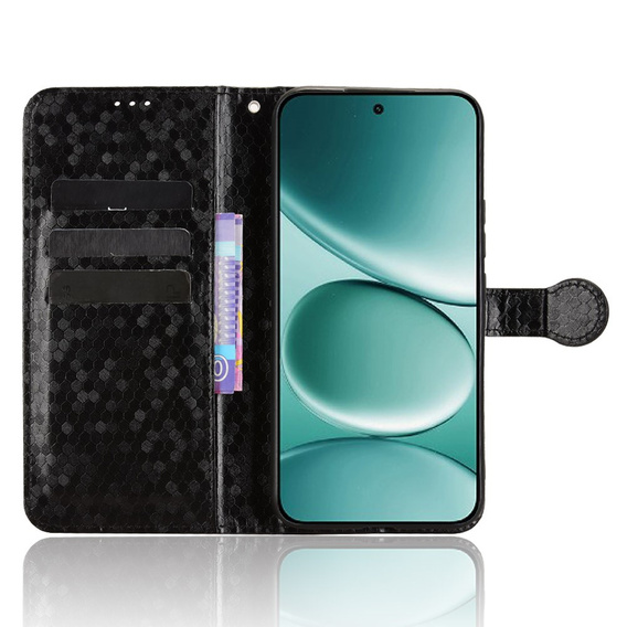 Чехол с клапаном Wallet Rhombus для Xiaomi Redmi Note 15 Pro 5G