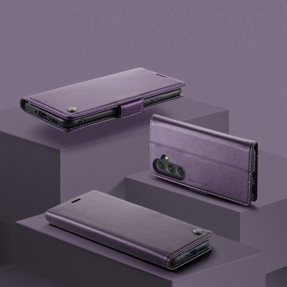 CASEME флип-кейс для Samsung Galaxy A54 5G, Litchi Wallet, фиолетовый