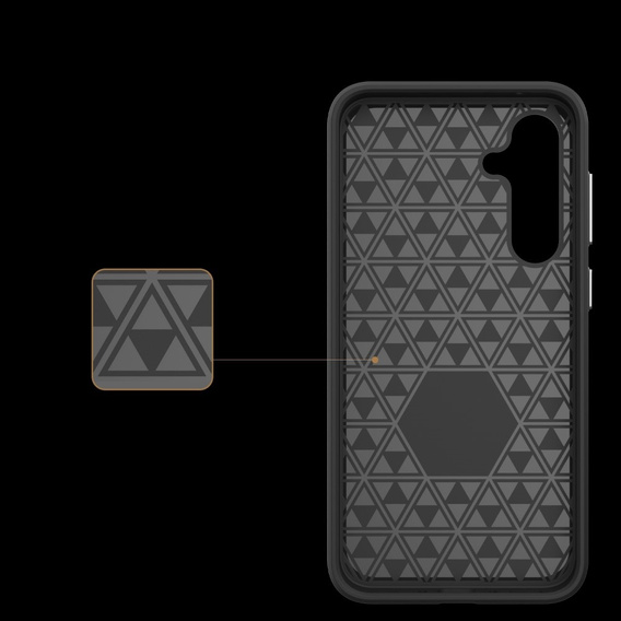 Бронированный чехол для Samsung Galaxy A35 5G, Dual Armored, чёрный