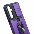 Броньований чохол для Samsung Galaxy S23 FE, Camera Slide Card Slot, чорний + скло 9H