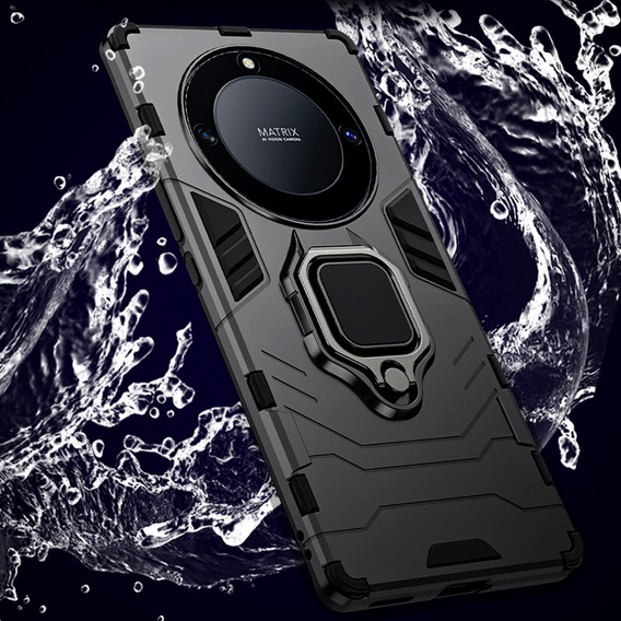 Чoхол до Honor Magic 5 Lite, Kickstand Ring, чорний