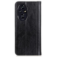 Флип-кейс для Honor 200 Pro 5G, Split Leather, чёрный
