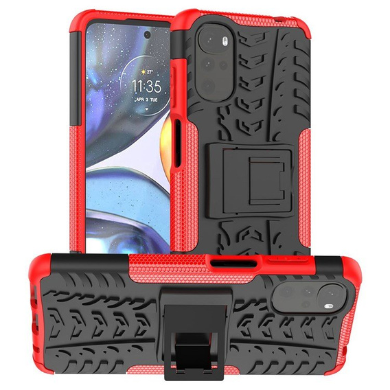 Чехол до Motorola Moto G22, Tire Armor, красный