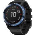 Накладка на безель для Garmin Fenix 6 / 6 Pro / 6 Sapphire, Blue/White