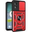 Чехол NOX Camera Slide Motorola Moto E13, CamShield Slide, красный