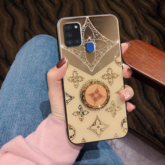 Чехол Fashion до Samsung Galaxy A21S, розовый