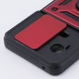 Чехол NOX Camera Slide Realme 11 5G, CamShield Slide, красный