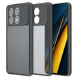Чохол для Xiaomi Poco X6 Pro 5G, Fusion Hybrid, із захистом камери, матовий / чорний
