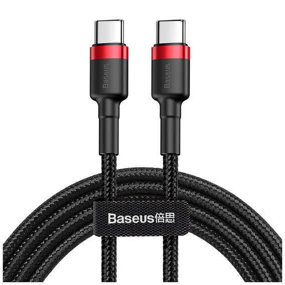 Кабель Baseus Cafule PD USB-C – USB-C 60 Вт, 1,0 м для пристроїв з портом USB-C
