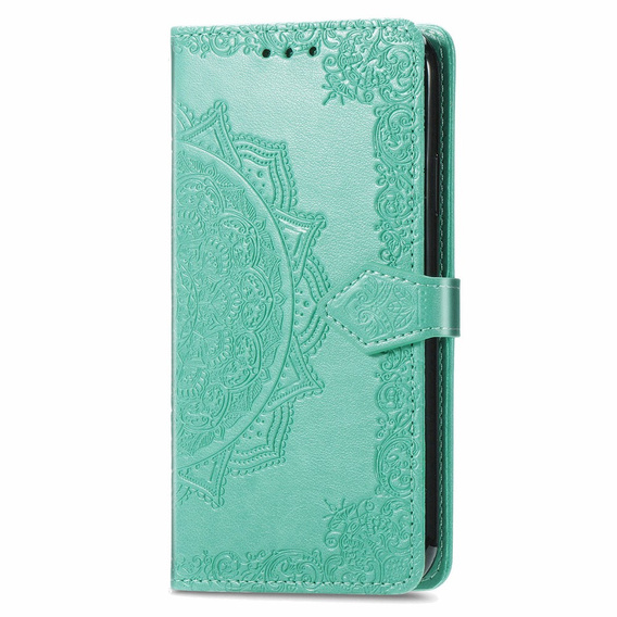 Чохол-книжка для Honor Magic 6 Lite 5G, Mandala, зелений