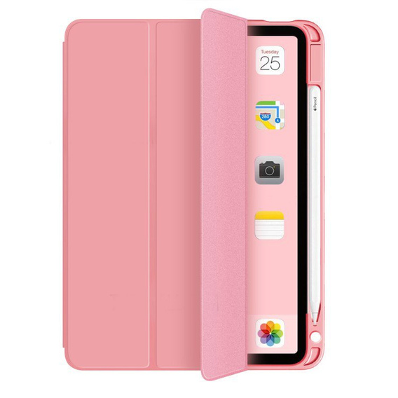 Чехол для iPad Air 4 2020 / Air 5 2022 10.9", Smartcase с местом для стилуса, розовый