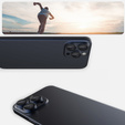 2x загартоване скло ERBORD OPTIK Pro для камери iPhone 16 Pro/16 Pro Max / 15 Pro/15 Pro Max/14 Pro/14 Pro Max, титановий синій