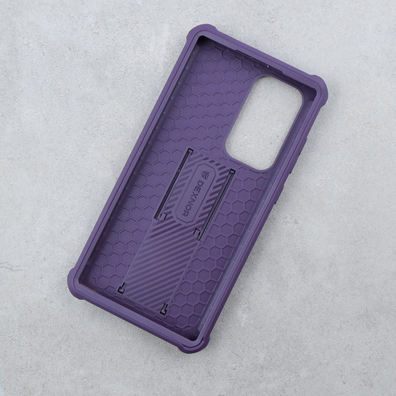 Бронированный чехол для Samsung Galaxy S23 Ultra, Dexnor Full Body (Two Frames), фиолетовый