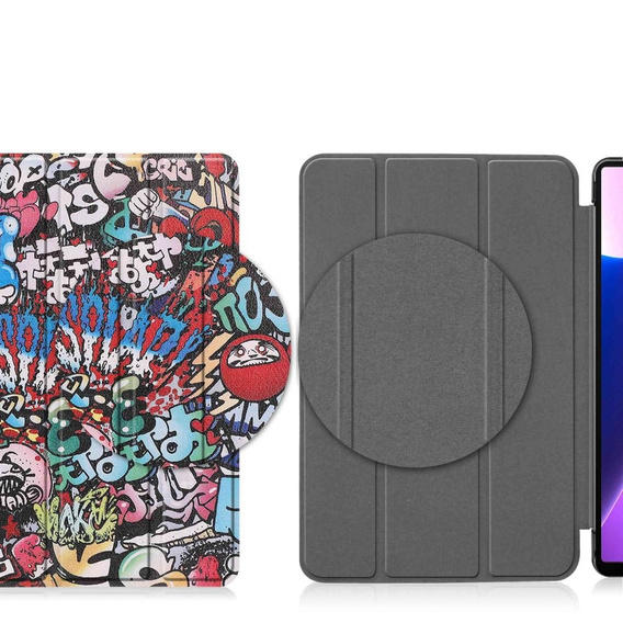 Чохол для Lenovo Tab M10 Plus 10.6 Gen 3 TB-125F TB-128F, Smartcase, graffiti