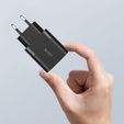 Tech-Protect C30W QC3.0 Универсальное зарядное устройство USB-A USB-C, Black