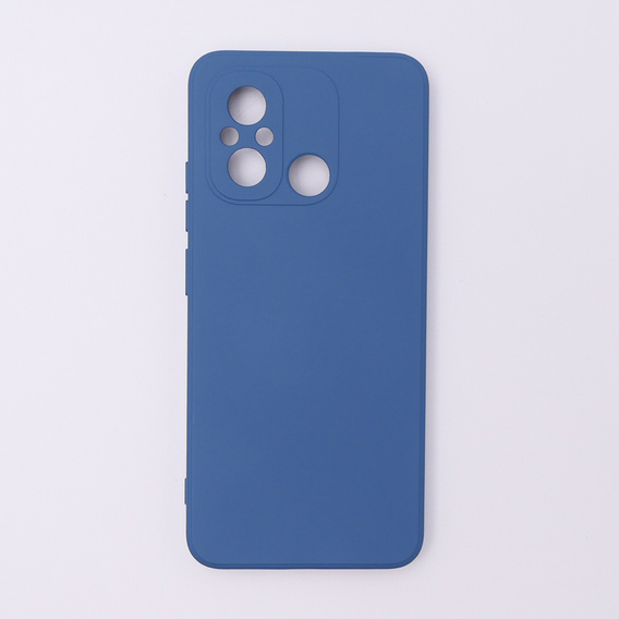 Чехол до Xiaomi Redmi 12C, Silicone Lite, синий