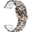 Ремешок Smooth до Samsung Galaxy Watch Active 22mm, Brown Leopard